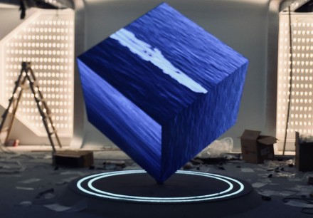 四川某展廳六面體全彩LED屏 P1.53 9.8㎡